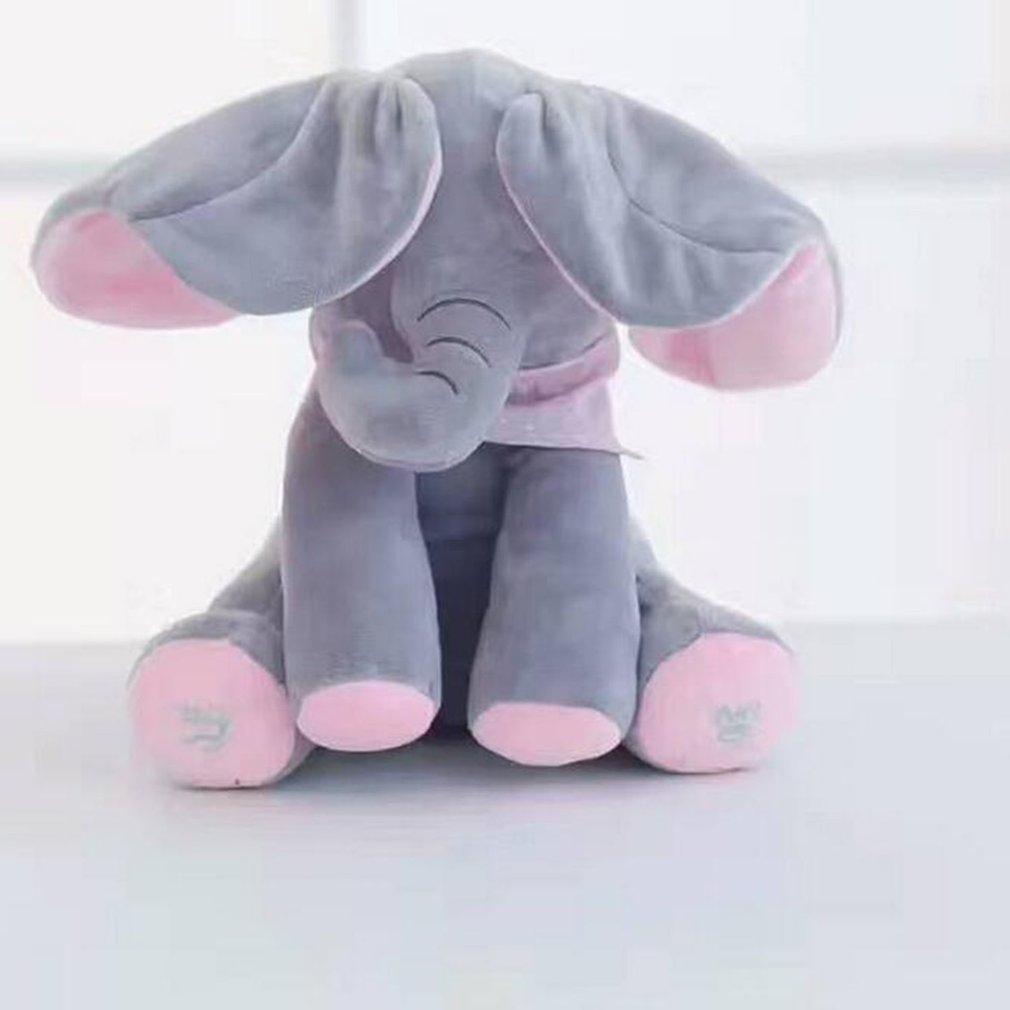 Peek-a-boo Elephant Plush Toy