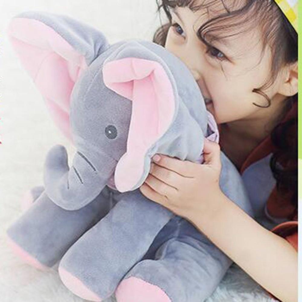 Peek-a-boo Elephant Plush Toy