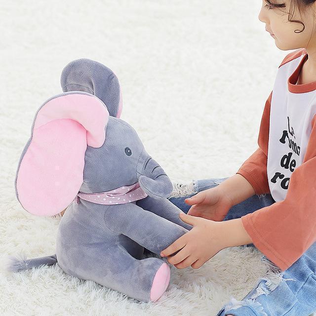 Peek-a-boo Elephant Plush Toy