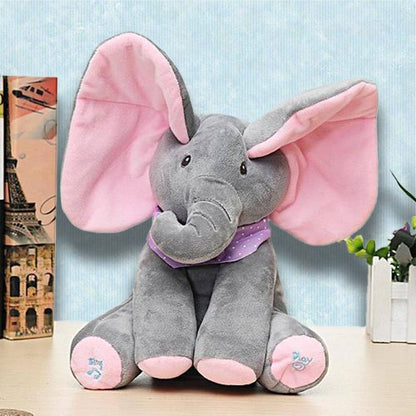 Peek-a-boo Elephant Plush Toy