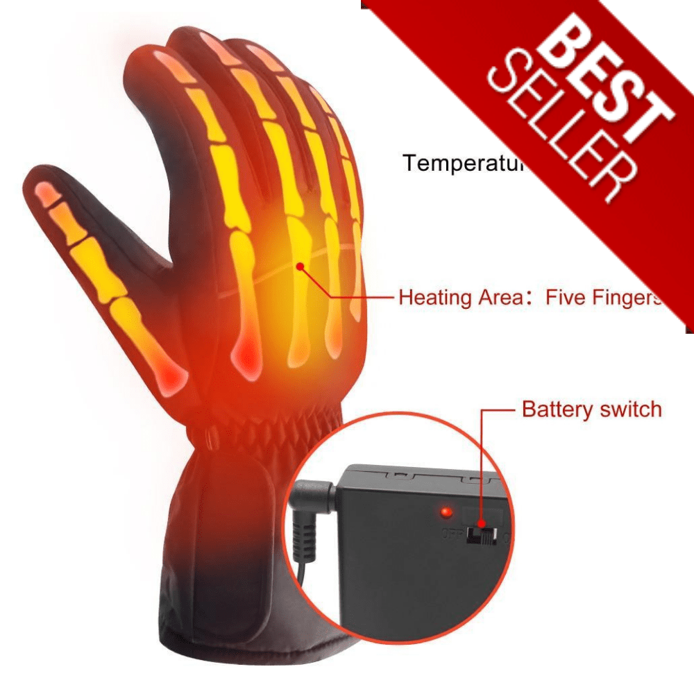 Heated Gloves Battery Powered Winter Outdoor Hand Warmers