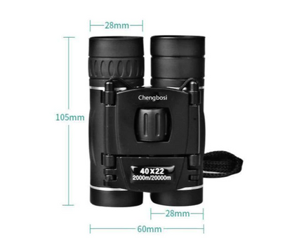 Military HD 40x22 Binoculars Professional Hunting Telescope