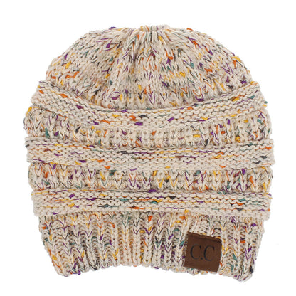 Soft Knit Beanie That's PERFECT for Ponytails & Buns