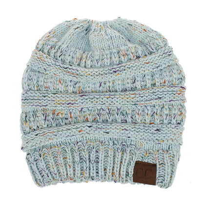 Soft Knit Beanie That's PERFECT for Ponytails & Buns