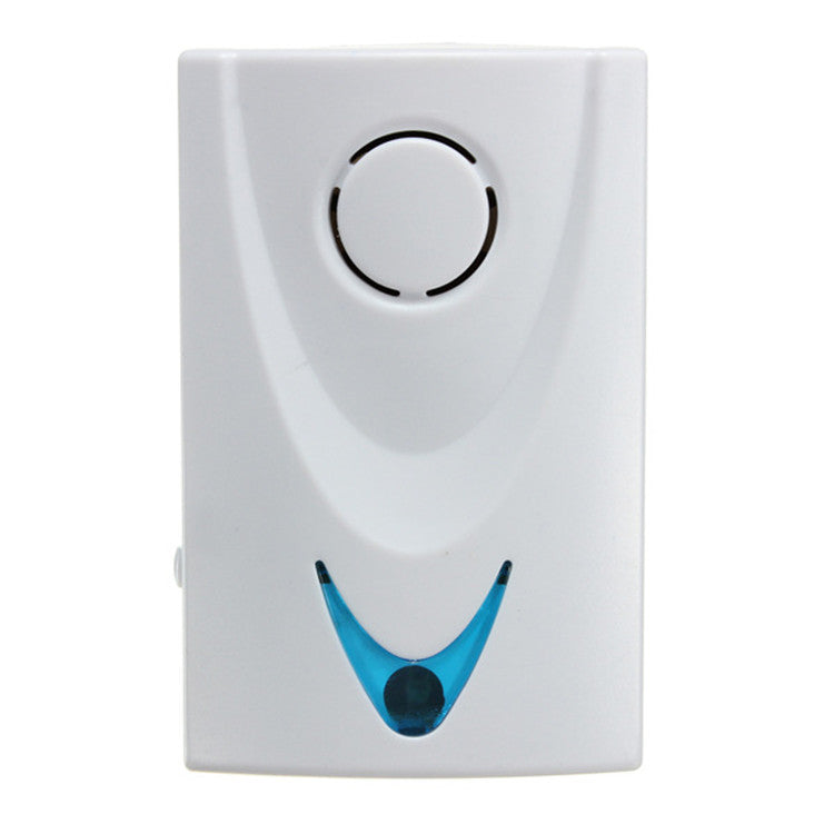 DC3V LED Wireless Chime Doorbell Battery Powered 32 Tune Songs 1 Remote Control 1 Wireless Home Security Smart Doorbells White