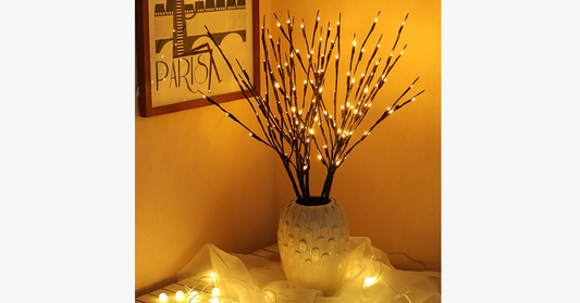 LED Willow Branch Lamp