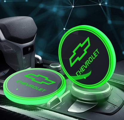 LED Logo Car Coasters