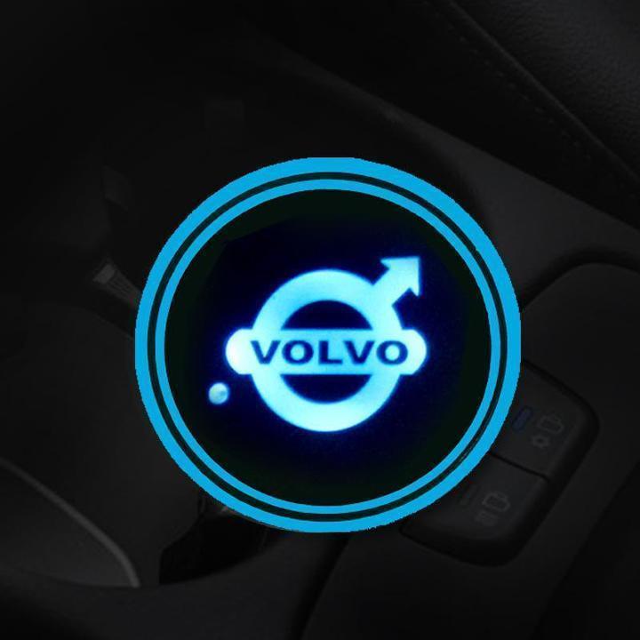 LED Logo Car Coasters