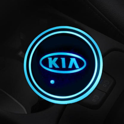 LED Logo Car Coasters