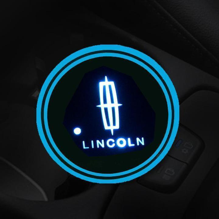 LED Logo Car Coasters