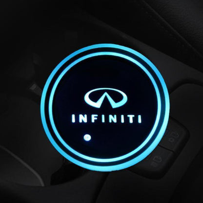 LED Logo Car Coasters