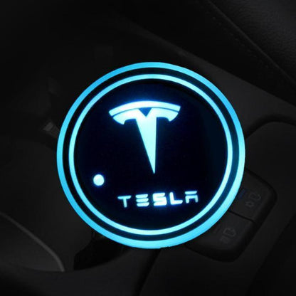 LED Logo Car Coasters