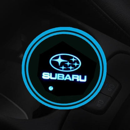 LED Logo Car Coasters