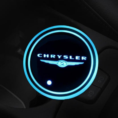 LED Logo Car Coasters