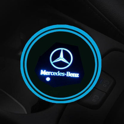 LED Logo Car Coasters