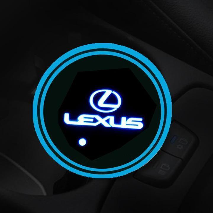 LED Logo Car Coasters