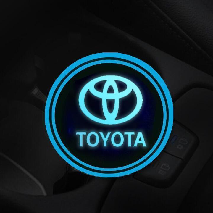 LED Logo Car Coasters