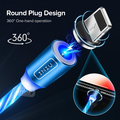 Magnetic Glowing Charging Cable