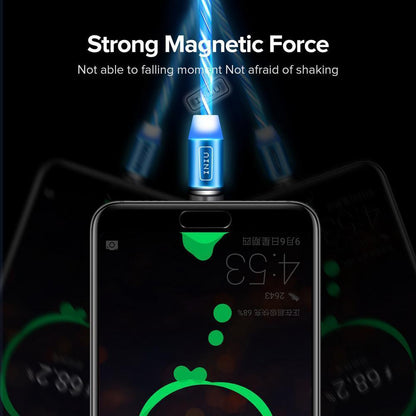 Magnetic Glowing Charging Cable