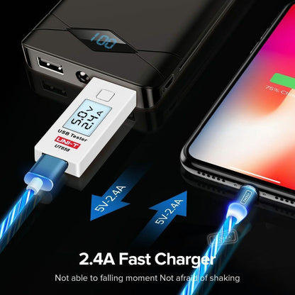 Magnetic Glowing Charging Cable