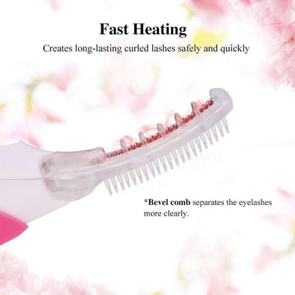 TOUCHBeauty Heated Eyelash Curler - Creates Long-Lasting Curled Lashes Safely And Quickly