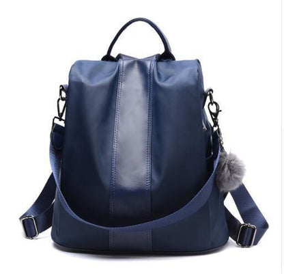 Women's Anti-theft Leather Backpack