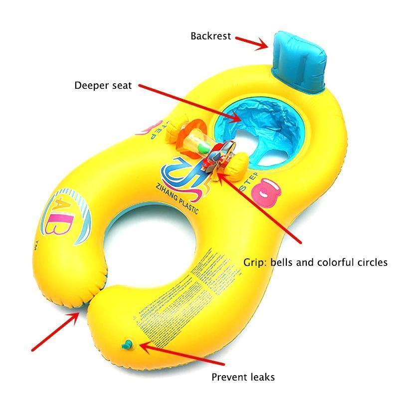 Mother Child Swimming Float