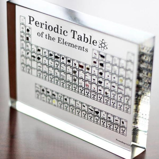 Periodic Table Real Elements Display