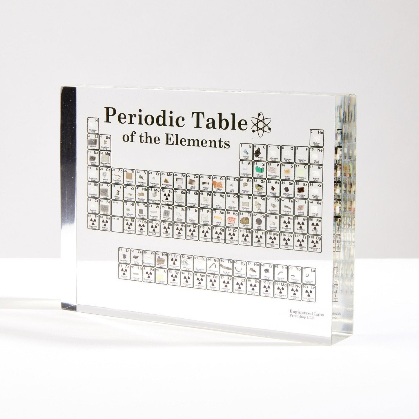 Periodic Table Real Elements Display