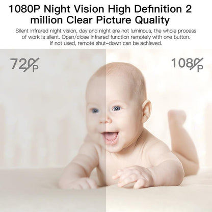 Mini WiFi Camera 1080P HD IR Night Vision Home Security Camera Baby Monitor