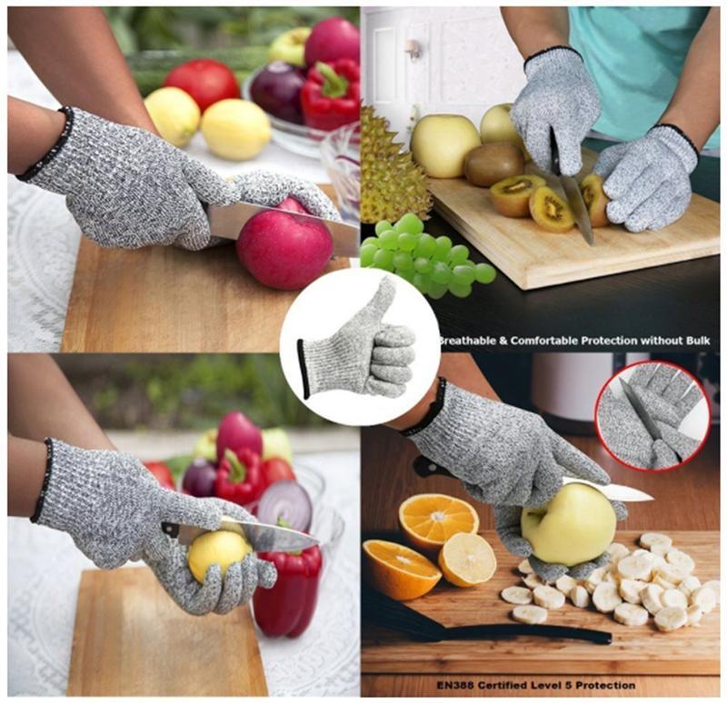 Chef's Stainless Steel Anti-Cut Safety Gloves