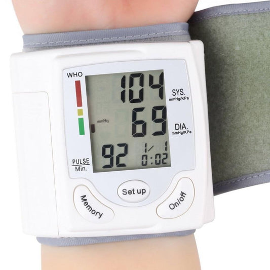 Digital Wrist Bp Blood Pressure Monitor