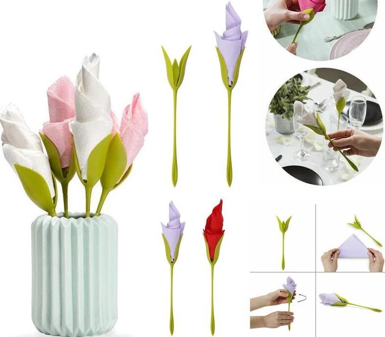 Flower Napkin Holders