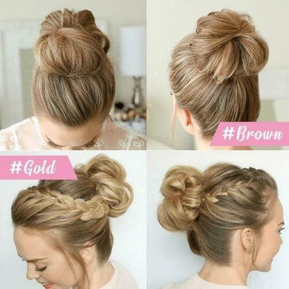 Easy-Bun Hair Scrunchies