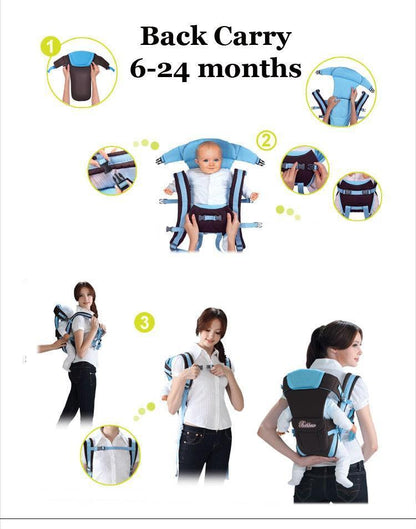 Multifunctional Front Facing Baby Infant Carrier Backpack