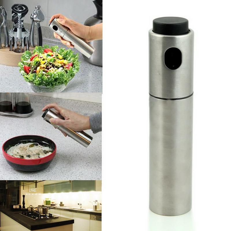 Stainless Steel Fine Mist Olive Oil Sprayer Pot