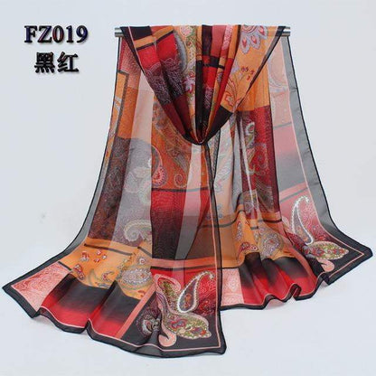Autumn Chiffon Women Scarves