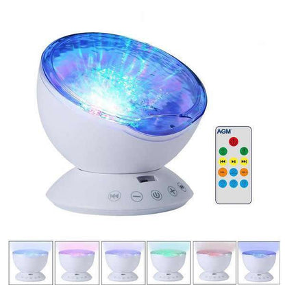 LED Ocean Wave Projector