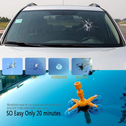 Windshield Repair Kit DIY Restore Car Window Glass