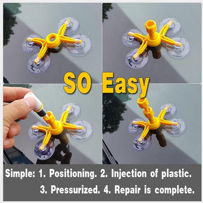 Windshield Repair Kit DIY Restore Car Window Glass
