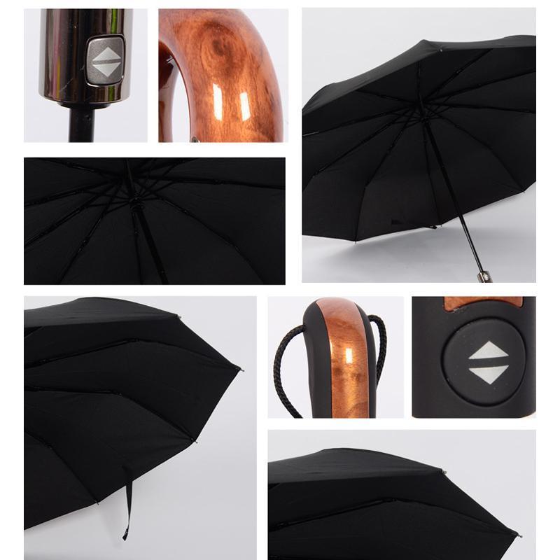 Premium Classic English style Automatic Umbrella Wind Resistant