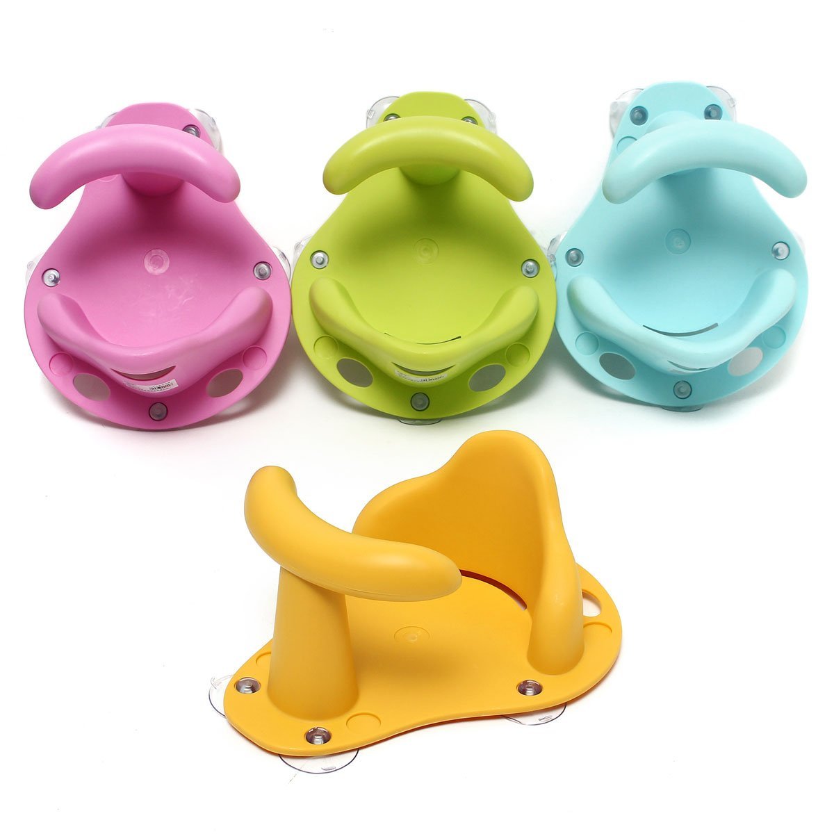 Baby Bath Tub Ring Seat Infant Toddler Anti Slip Shower Security Safety Chair