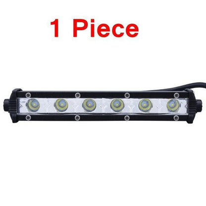 6 inch 24W Single row LED Light Bar Waterproof Offroad Cars