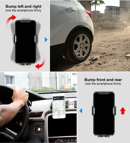 2-IN-1 Car Vent Phone Holder & Wireless Charger