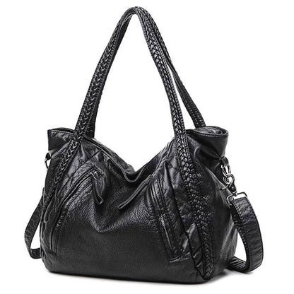 Black Leather Hobo Bags