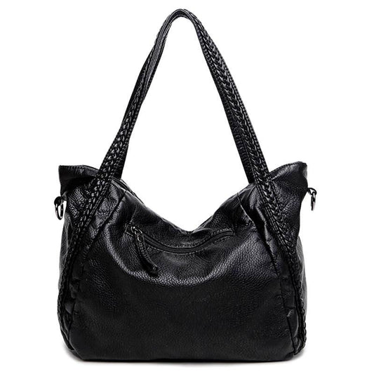 Black Leather Hobo Bags