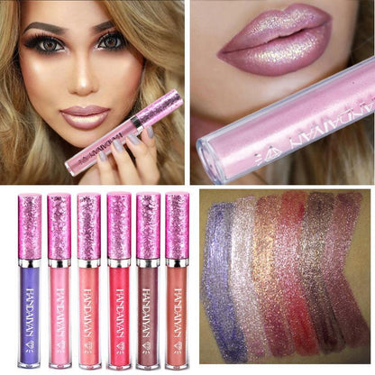 Hot Sexy Lip Gloss Metal Lipstick