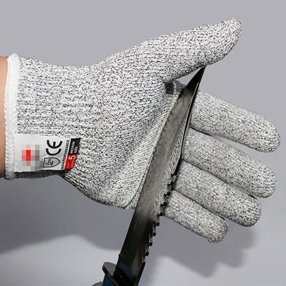 Anti-cut Safety Gloves Cut Resistant Protection Anti-Slip Ultra-thin Steel Wire Mesh