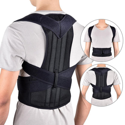 Scoliosis Back Posture Adjustable Brace for Lifting