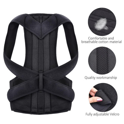 Scoliosis Back Posture Adjustable Brace for Lifting